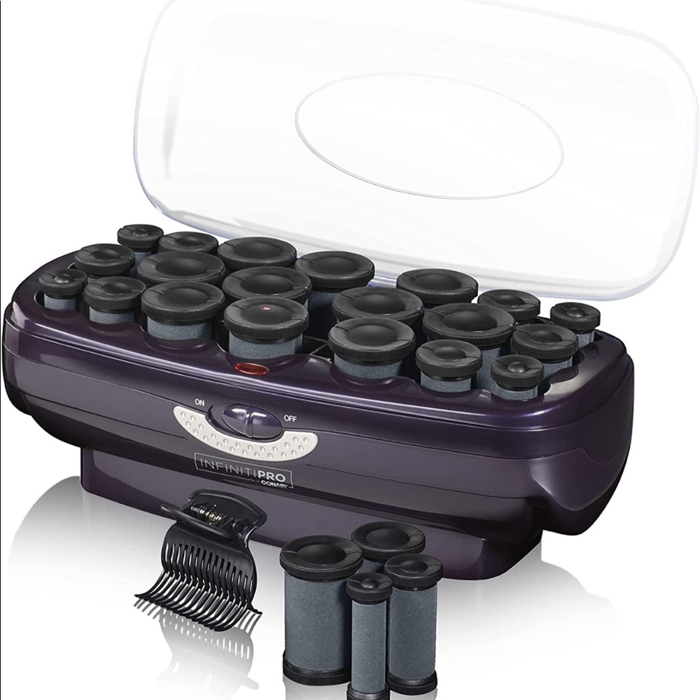 Infinitypro by Conair Instant Heat Ceramic Flocked Rollers